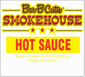 Bottle Label - Bar-B-Cutie Hot Sauce